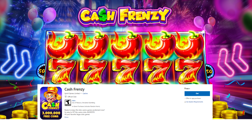 Cash Frenzy Casino Free Coins Links 2021