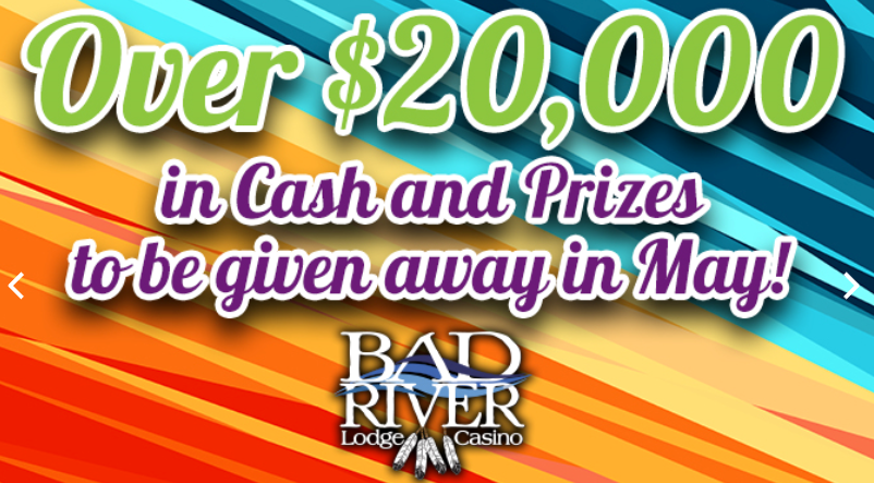 Bad River Casino promotions