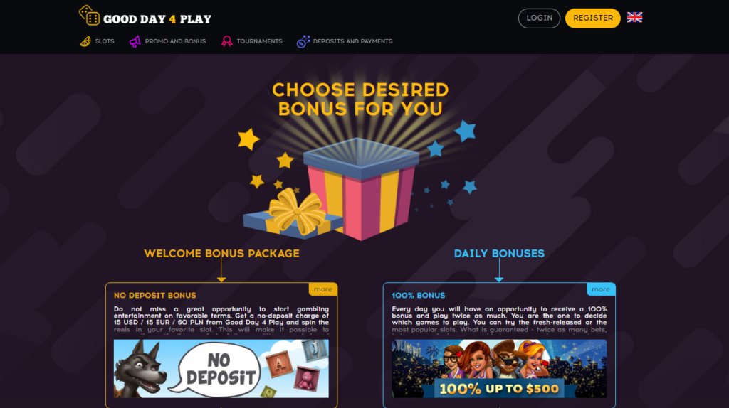 Good Day 4 Play Casino No Deposit Bonus Code