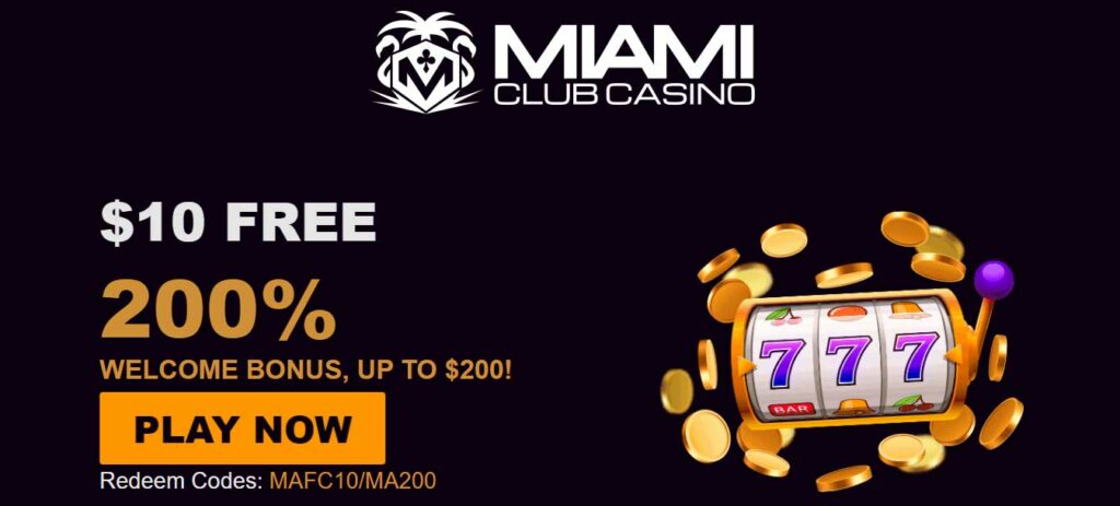 Miami Club Casino Login