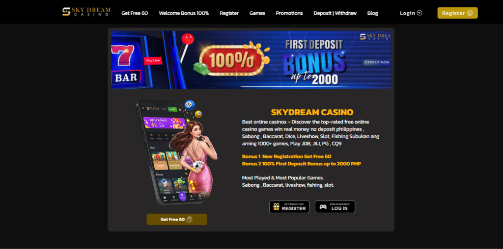 Skydream Casino Login