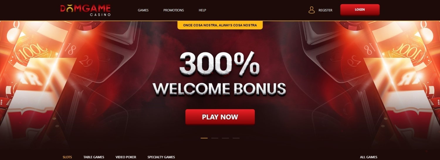 Domgame Casino No Deposit Bonus