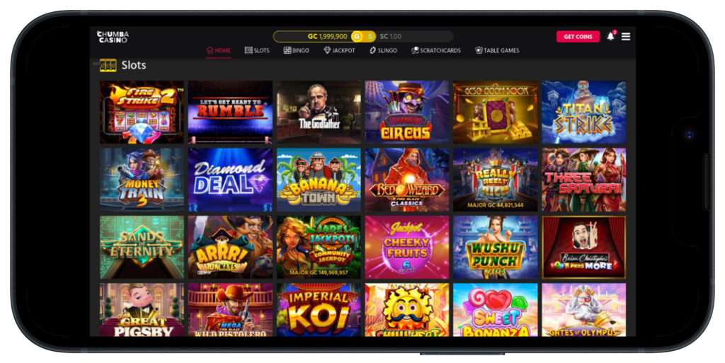 Chumba Casino login