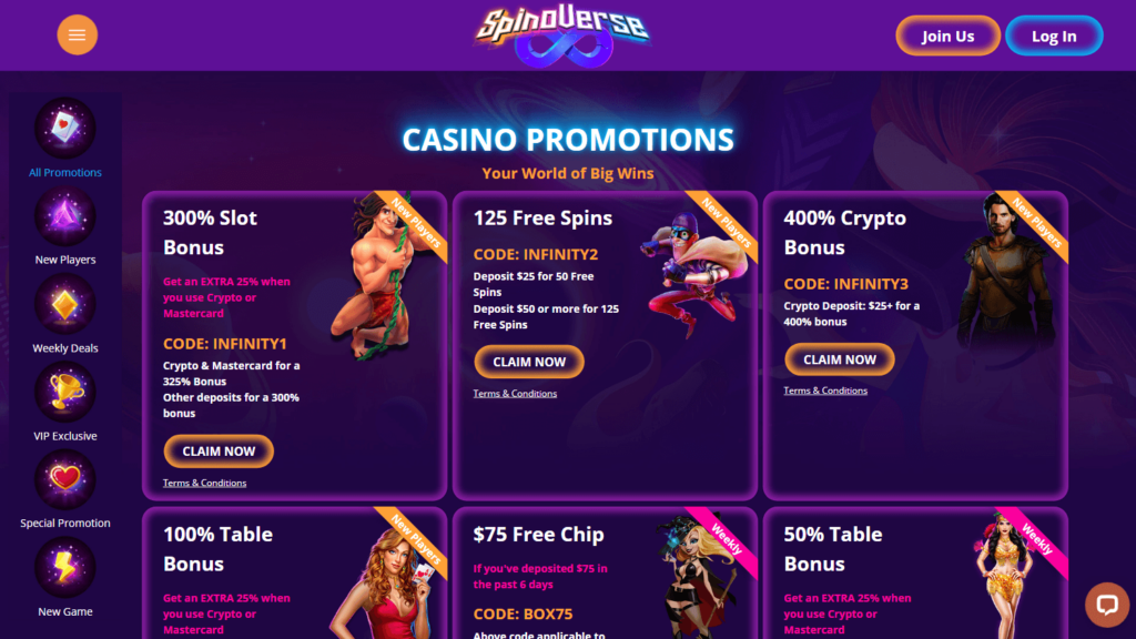 Spinoverse Casino