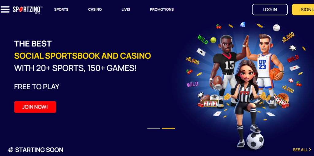 Sportzino Casino No Deposit Bonus