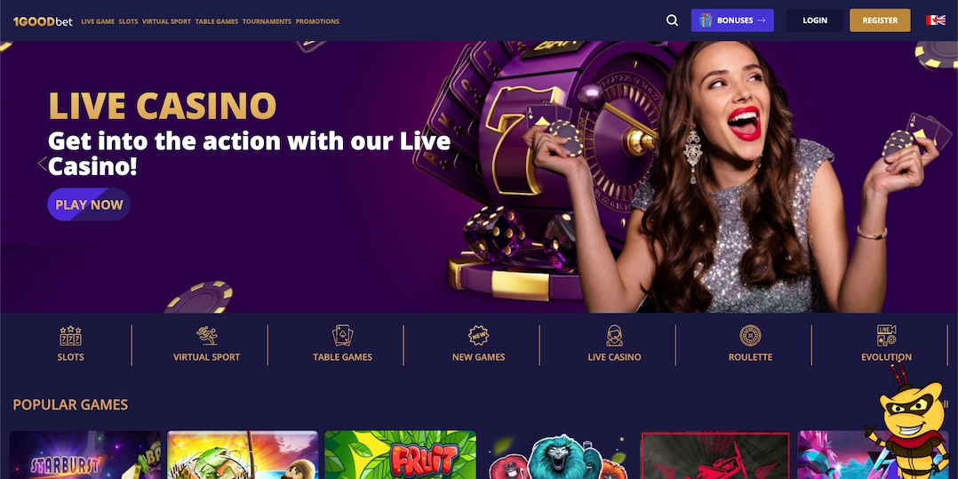 1Goodbet Casino Login