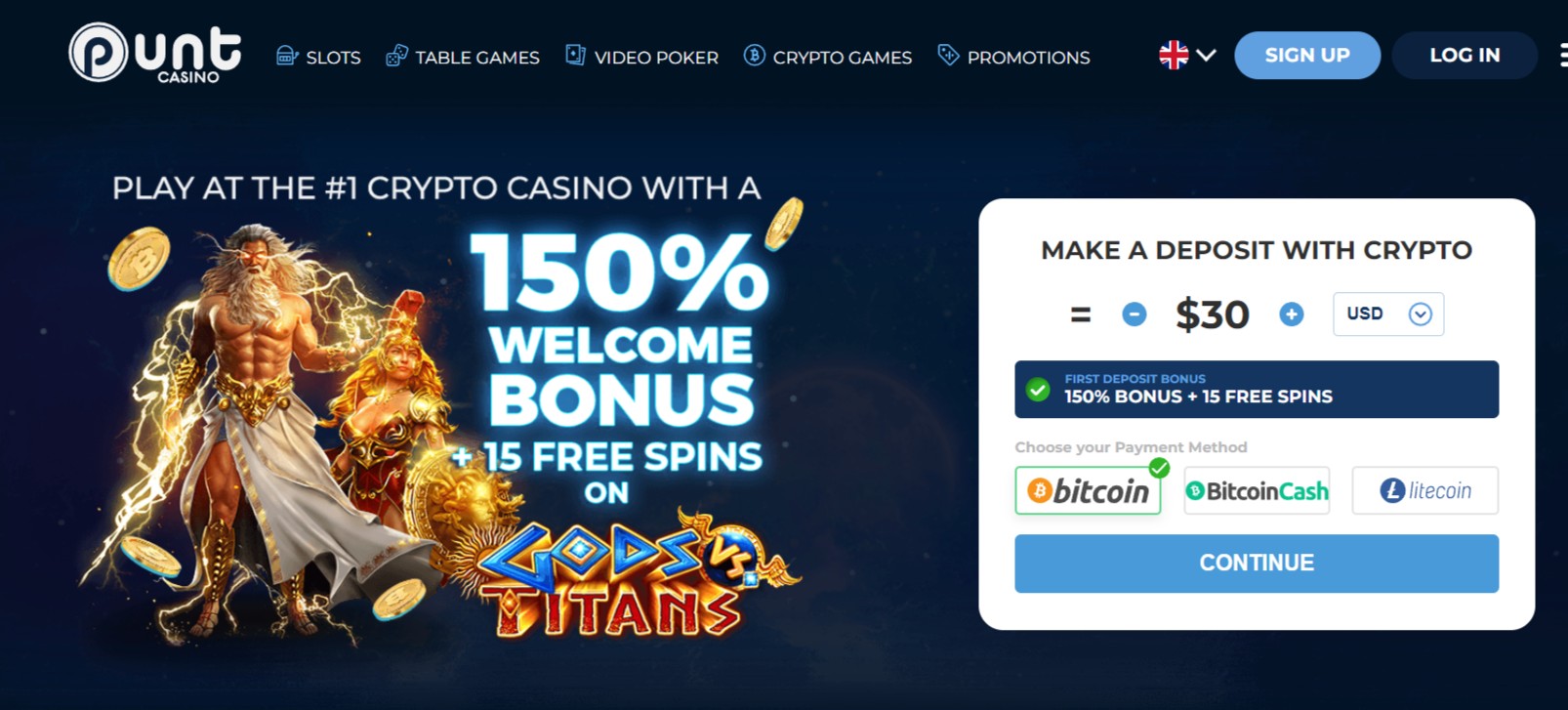 Punt Casino Login