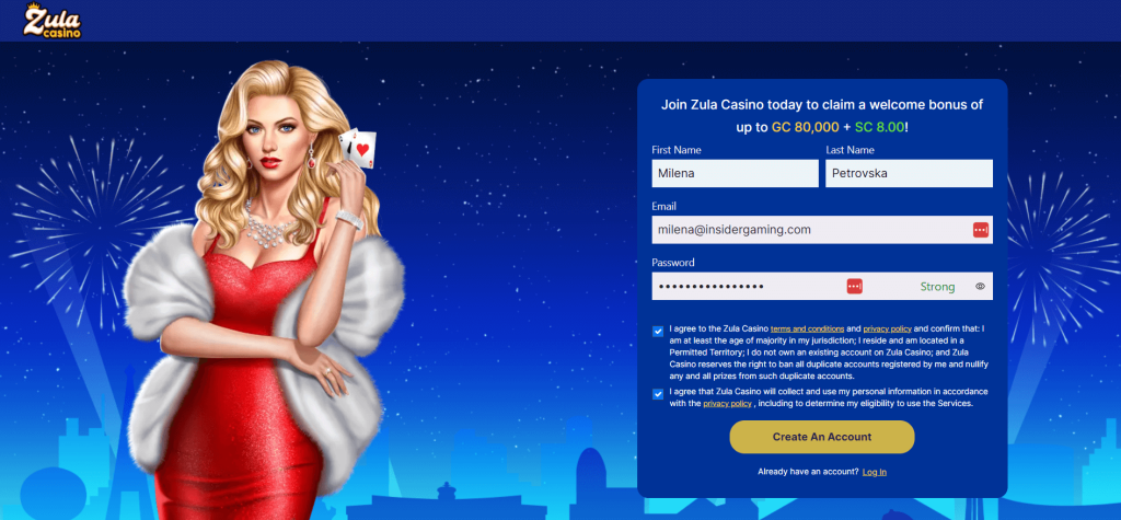 Zula Casino No Deposit Bonus