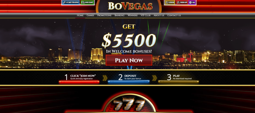 Bovegas Casino