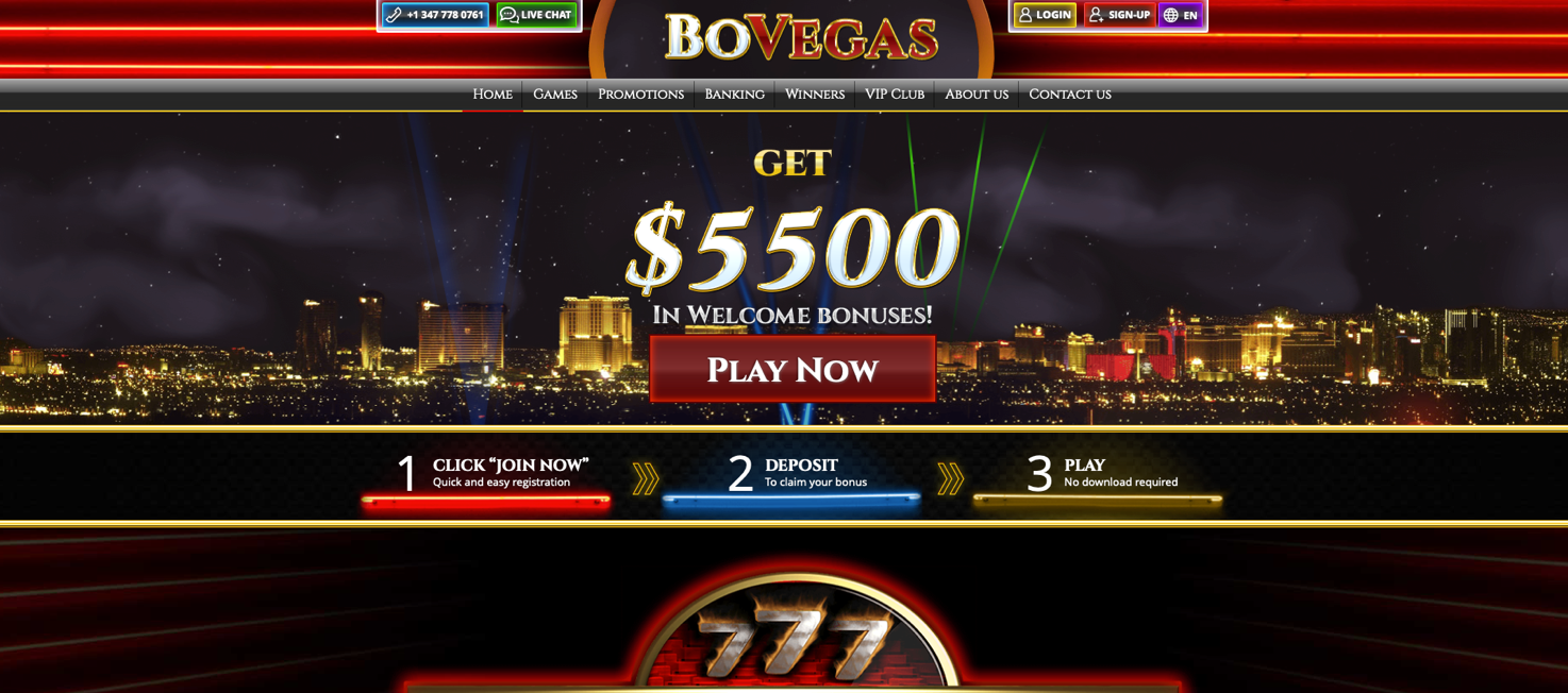 Bovegas Casino