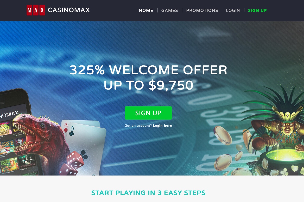 Casino Max No Deposit Bonus