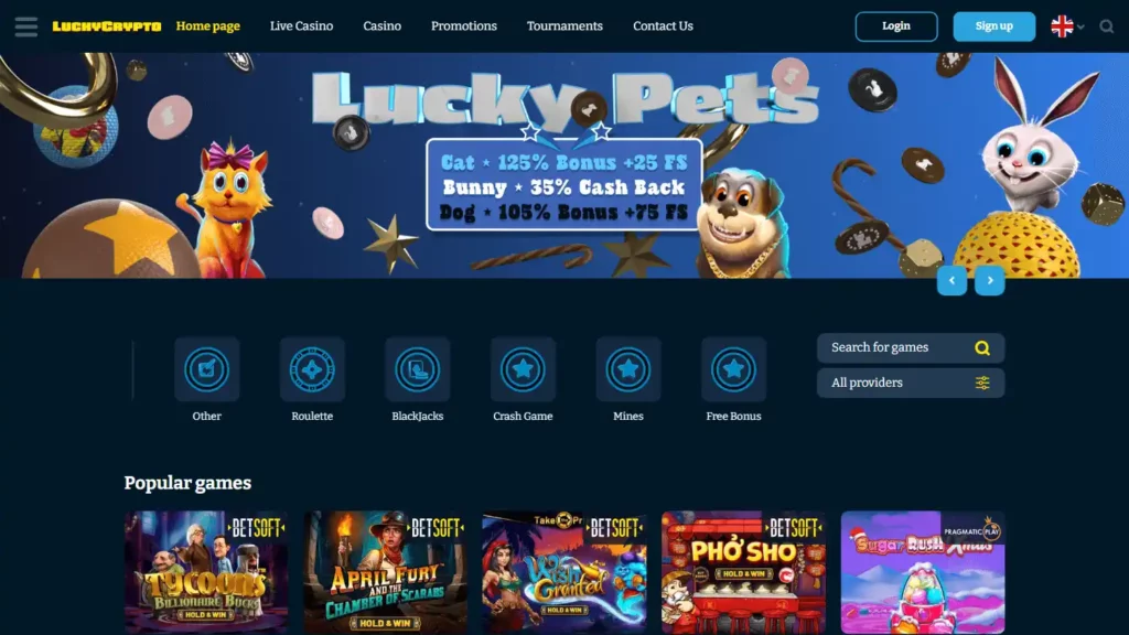 Lucky Crypto Casino