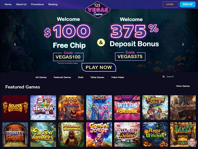 123 Vegas Casino Sign Up