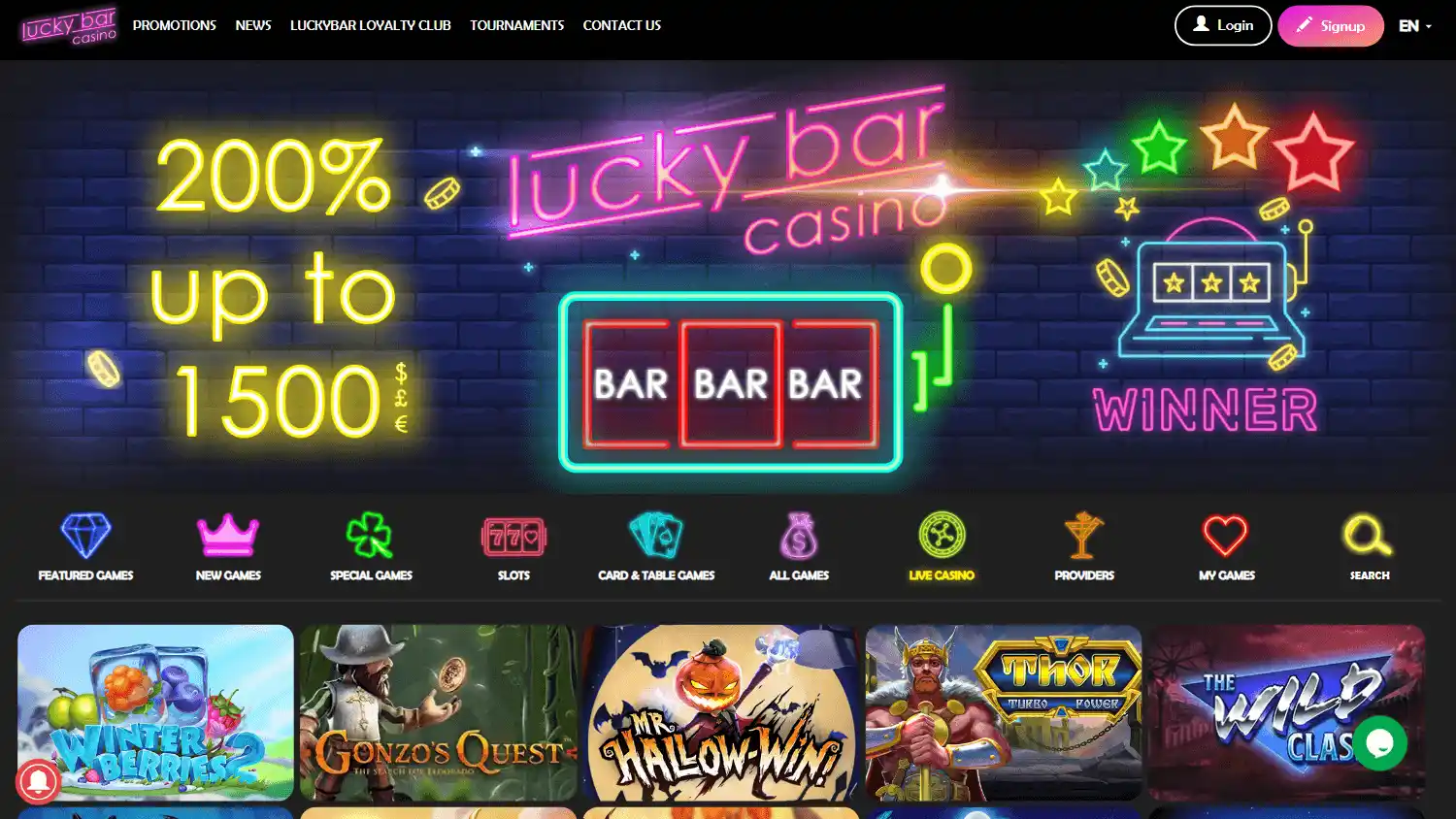 Lucky Bar Casino