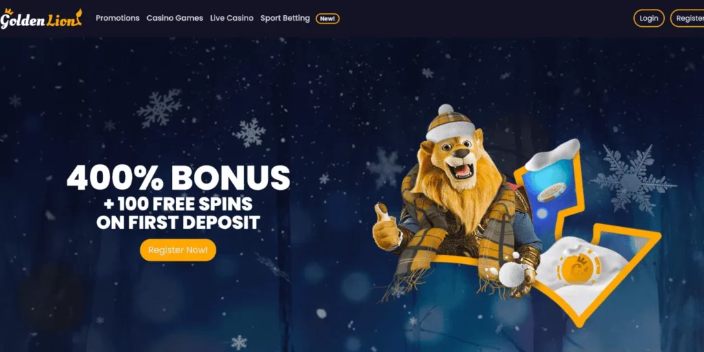 Golden Lion Casino No Deposit Bonus