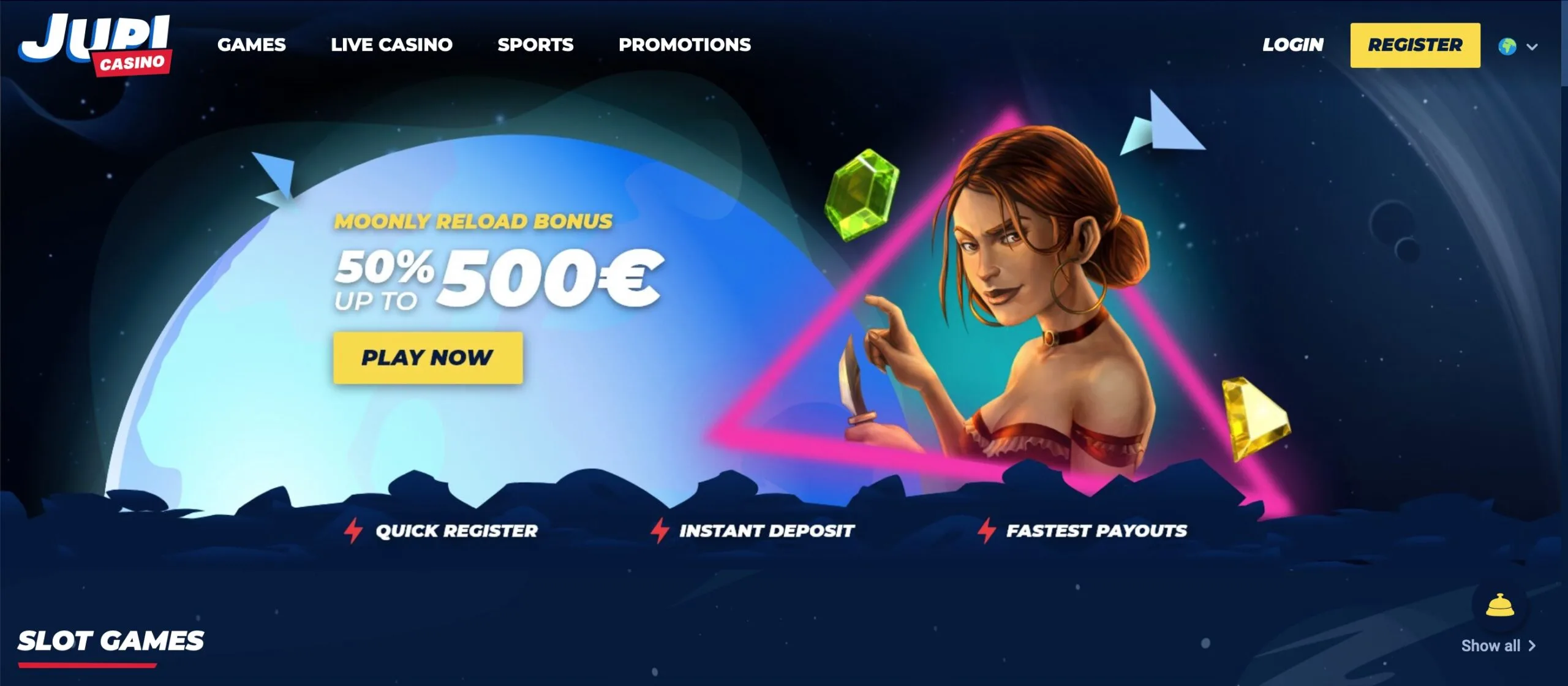 Jupi Casino Login