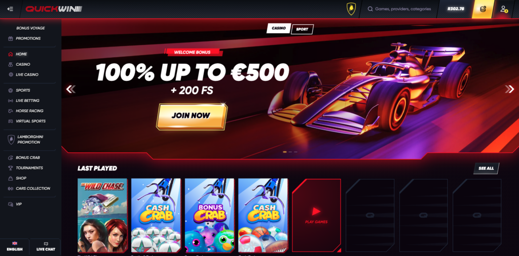 Quick Win Casino No Deposit Bonus Codes