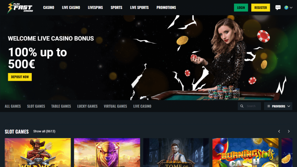 Play Fast Casino No Deposit Bonus Codes