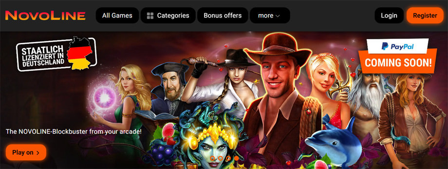 Novoline Casino Logins