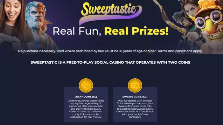 Sweeptastic Casino