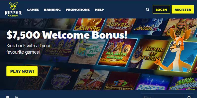 Ripper Casino No Deposit Bonus