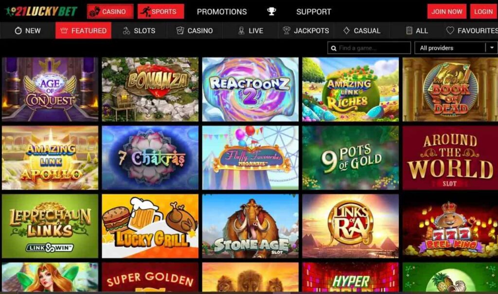 21Luckybet Casino