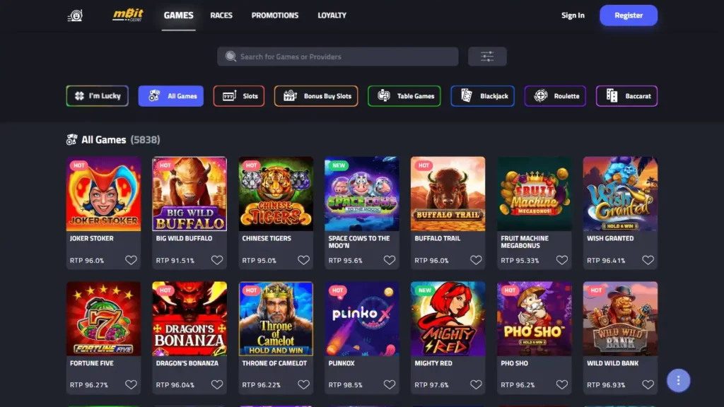 Mbit Casino No Deposit