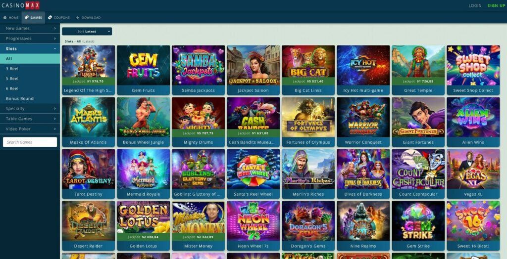 Casino Max No Deposit Bonus