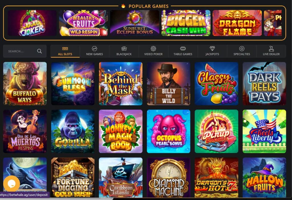 Betwhale Casino Login