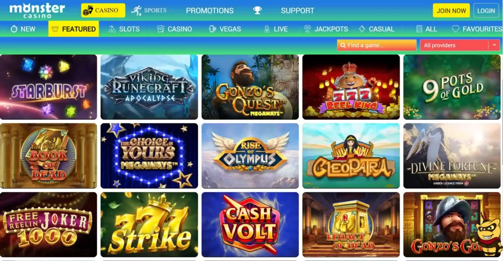 Monster Casino Review