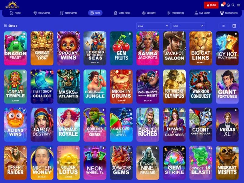 Sun Palace Casino Bonus Codes