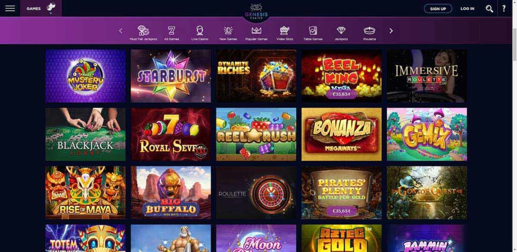 Genesis Casino Review