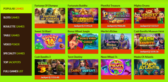 Slots Garden Casino Login