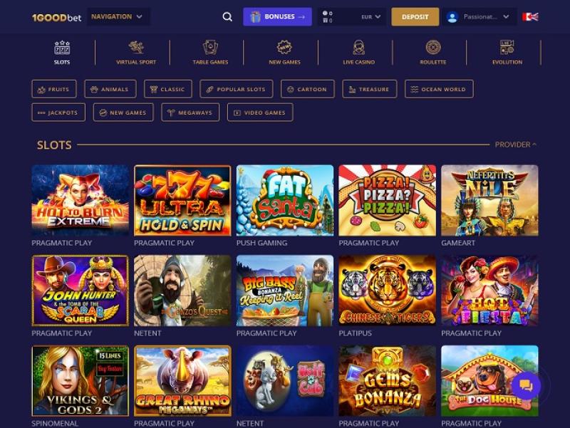 1Goodbet Casino Login