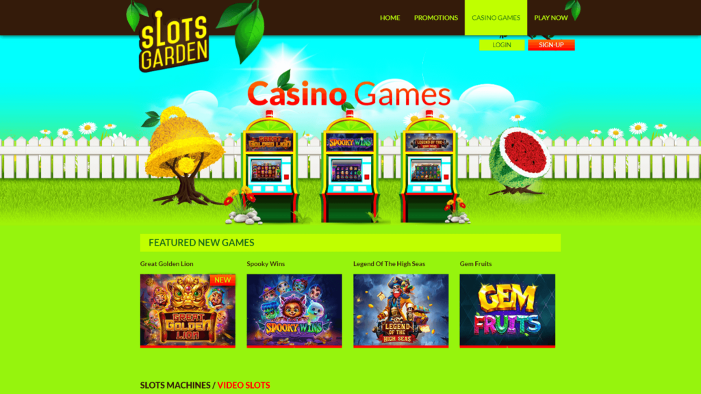 Slots Garden Casino No Deposit Bonus