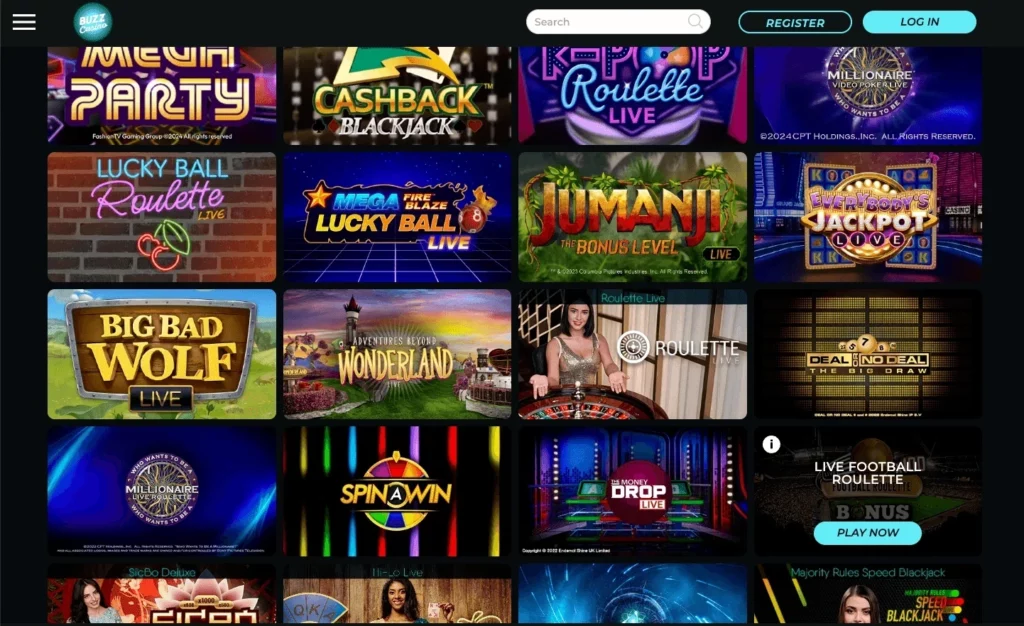 Buzz Casino Bonus Code