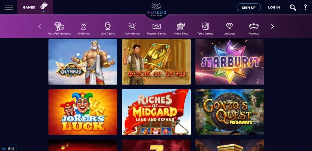 Genesis Casino Bonus