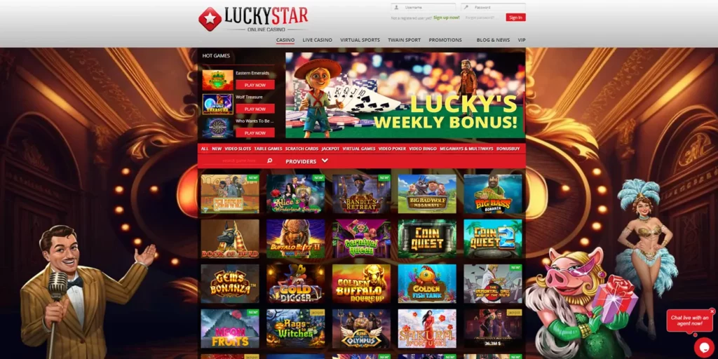 Luckystar Online Casino