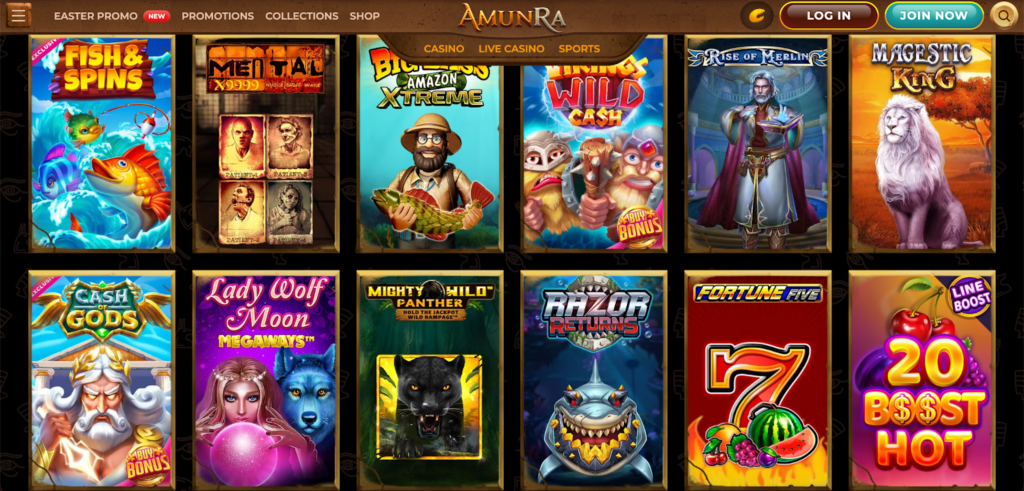 Amunra Casino No Deposit Bonus