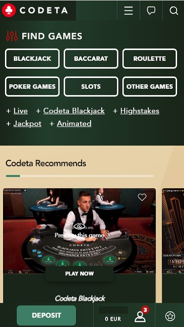 Codeta Casino