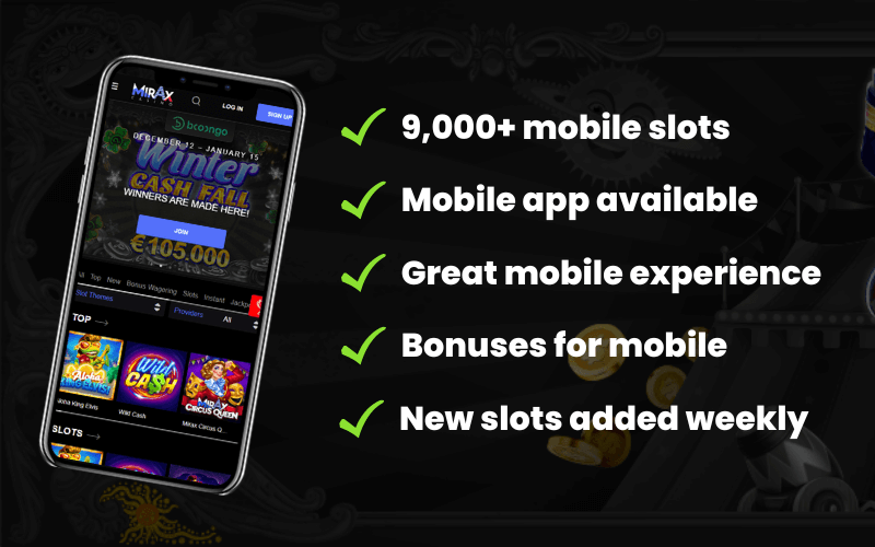 Mirax Casino Promo Code