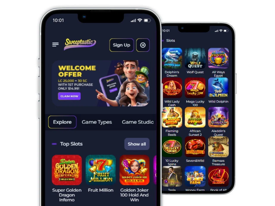 Sweeptastic Casino Login