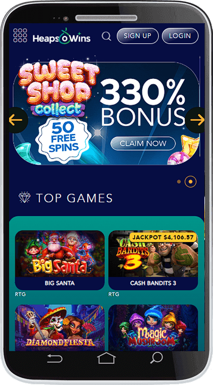 Heaps O Win casino Login