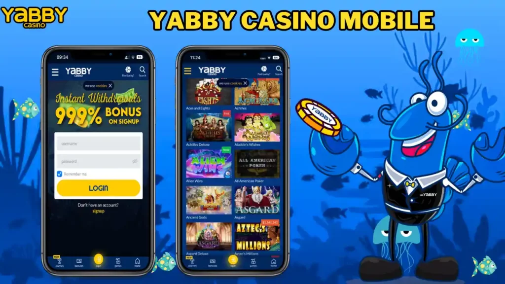 Yabby Casino $70 Free Chip