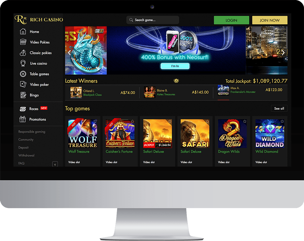 Rich Casino Review