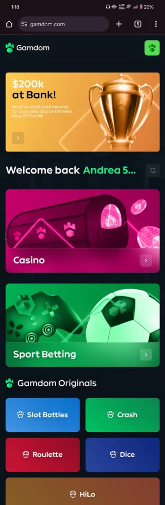 Gamdom Casino