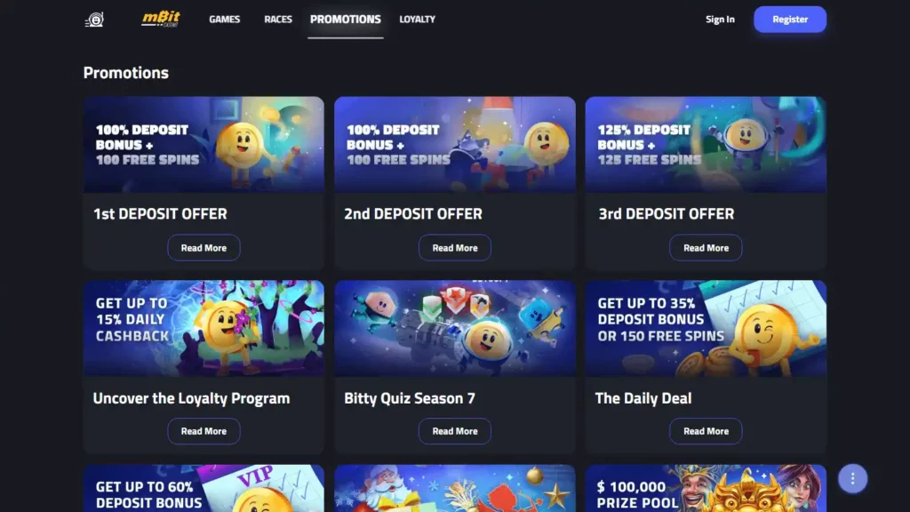 Mbit Casino No Deposit