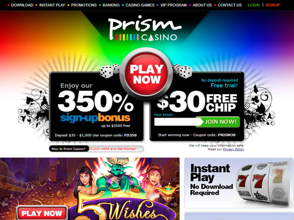 Prism Casino Login