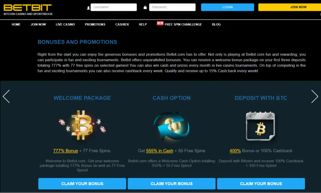 Betbit Casino