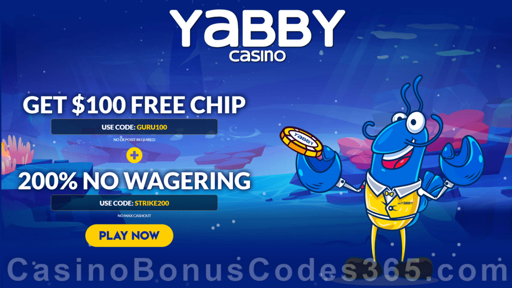 Yabby Casino $70 Free Chip